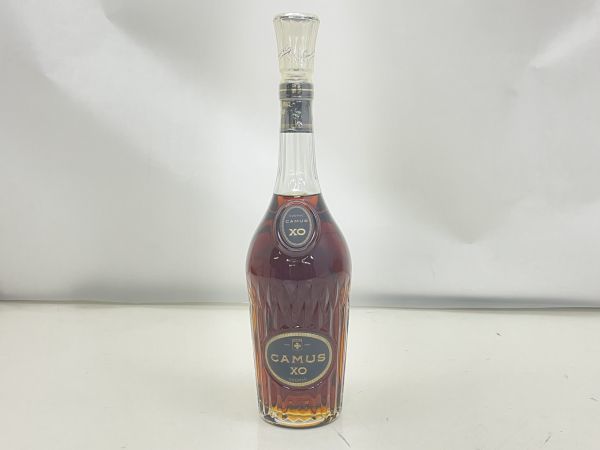 O314-N30-1403 未開栓 CAMUS カミュ XO ロングネック COGNAC コニャック 700ml 40% 現状品②