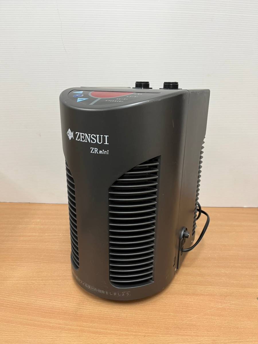 ZENSUI ZR-mini 水槽用クーラー 本体 通電確認のみ 現状渡し お得，2026】 ZENSUI 水槽クーラー ゼンスイクーラー ZR mini 通電確認済み