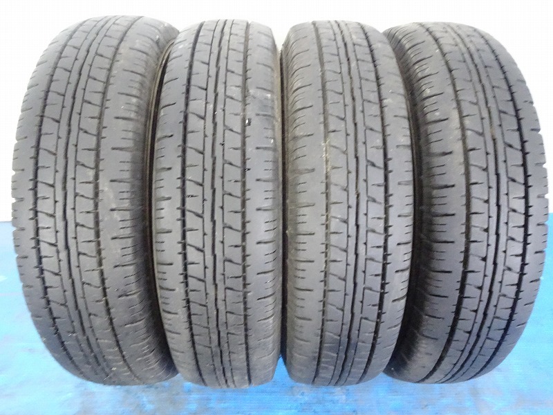 ダンロップ ENASAVE VAN01 145/80R12 80/78N LT 145R12 6PR★8-8.5分山 2020年 4本 中古 ノーマル FUK-D12947【福島発 送料無料】