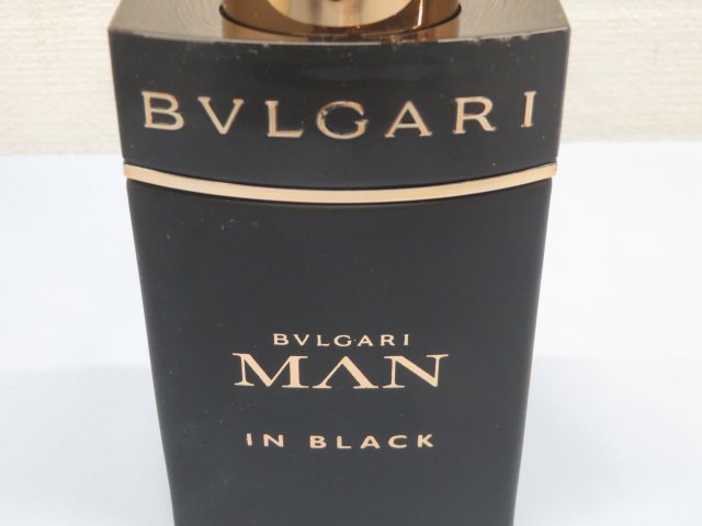 100ml/残量8割★BVLGARI MAN IN BLACK オードパルファム スプレー ブルガリ マン イン ブラック USED 89021★！！