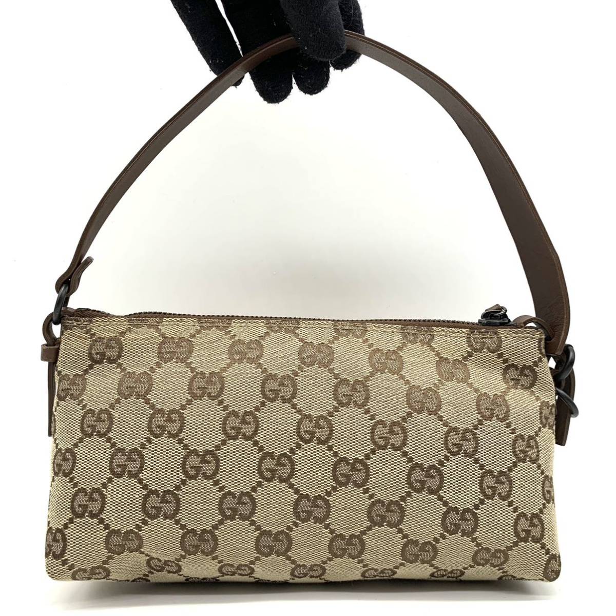 1円スタート GUCCI グッチ バニティ アクセサリー ポーチ GG