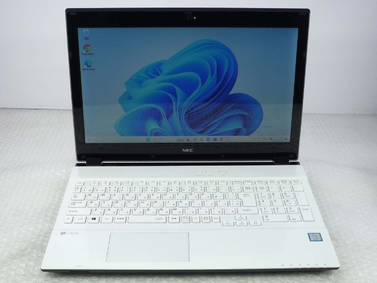 ●NEC LAVIE Direct GN242FSA9 / i3-7100U / 4GBメモリ / 500GB HDD / DVD-RW / 15.6型 / Windows11 Home【 中古ノートパソコンITS JAP