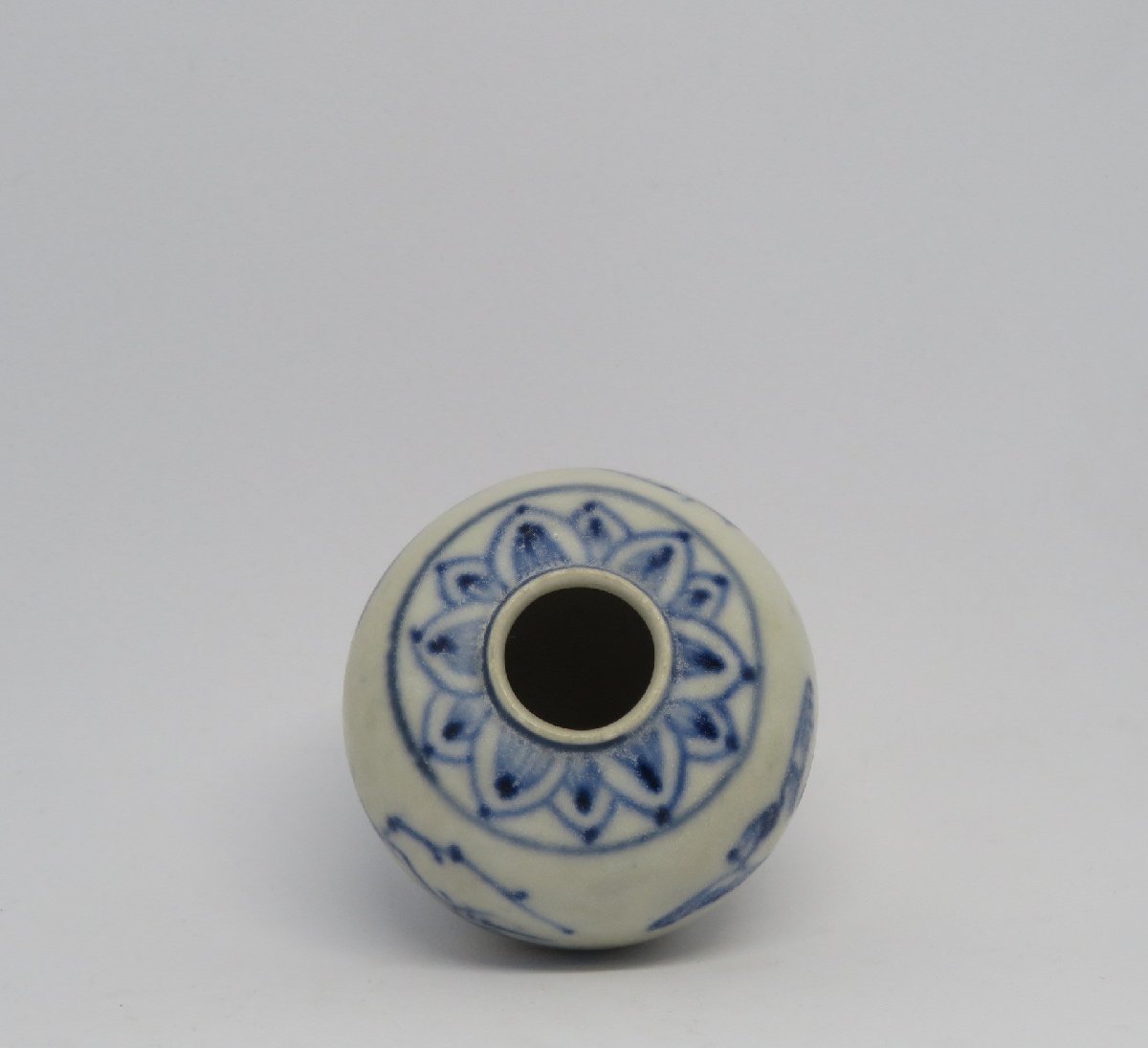 ◇希少 美品 16世紀！南海古陶磁（ベトナム古陶磁） 安南染付小壺 青