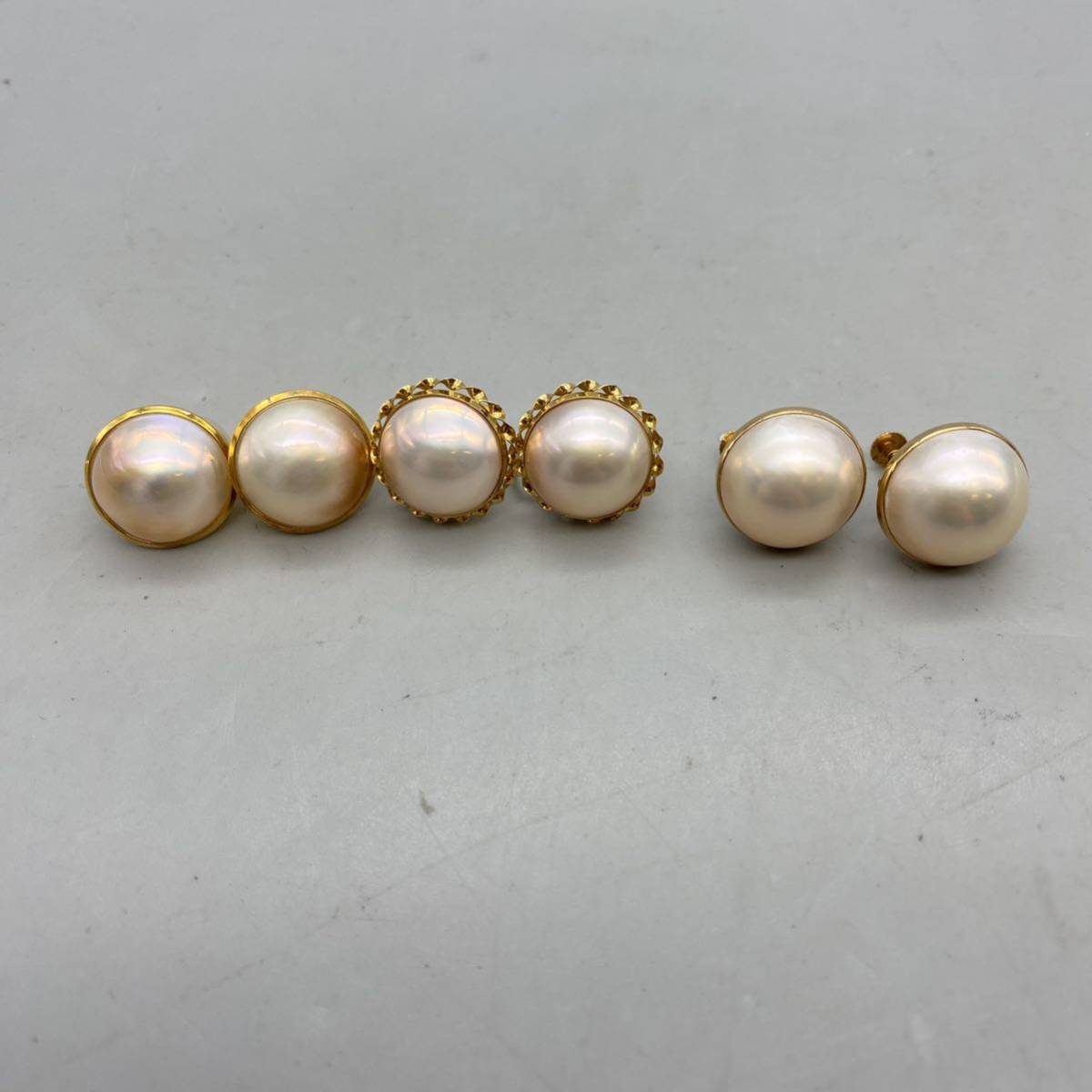 K18イヤリング マベパール ⭐︎美品⭐︎ | OPS-SCHWERTE.DE