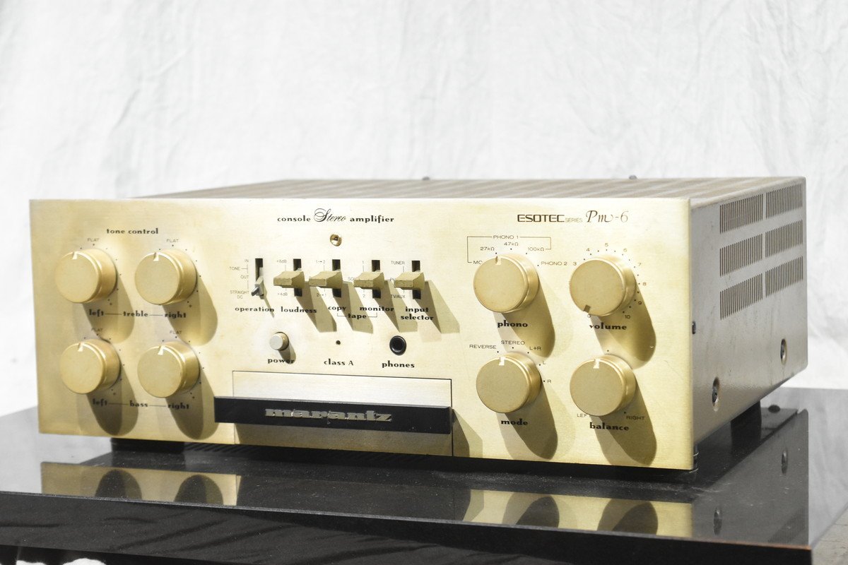 アンプ Marantz ESOTEC Series Pm-6 マランツ Marantz プリメインアンプ PM-6 Pm-6 - Yahoo!オークション