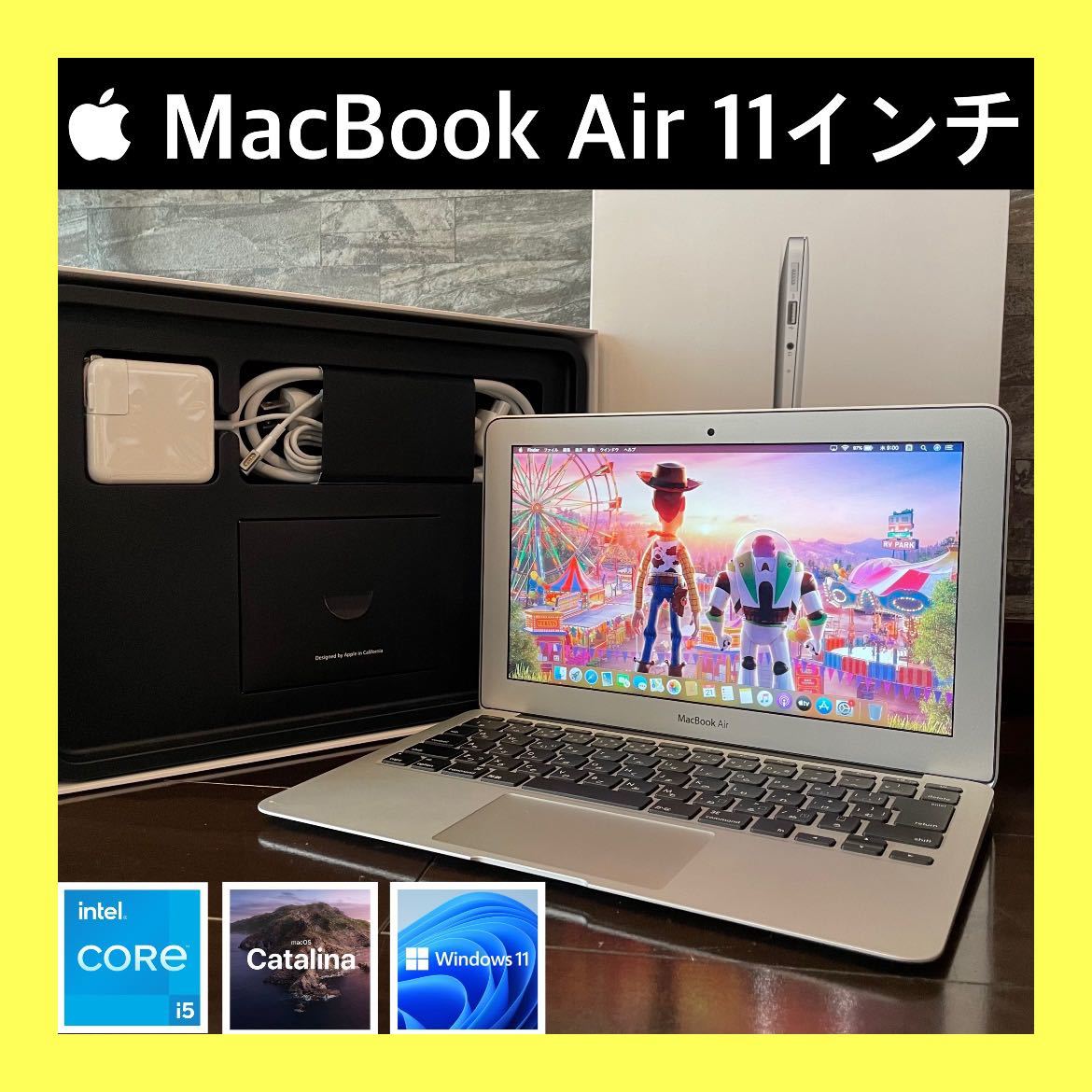 美品 オマケつき MacBook Air 2020 M1 16GB 256GB USキーボード