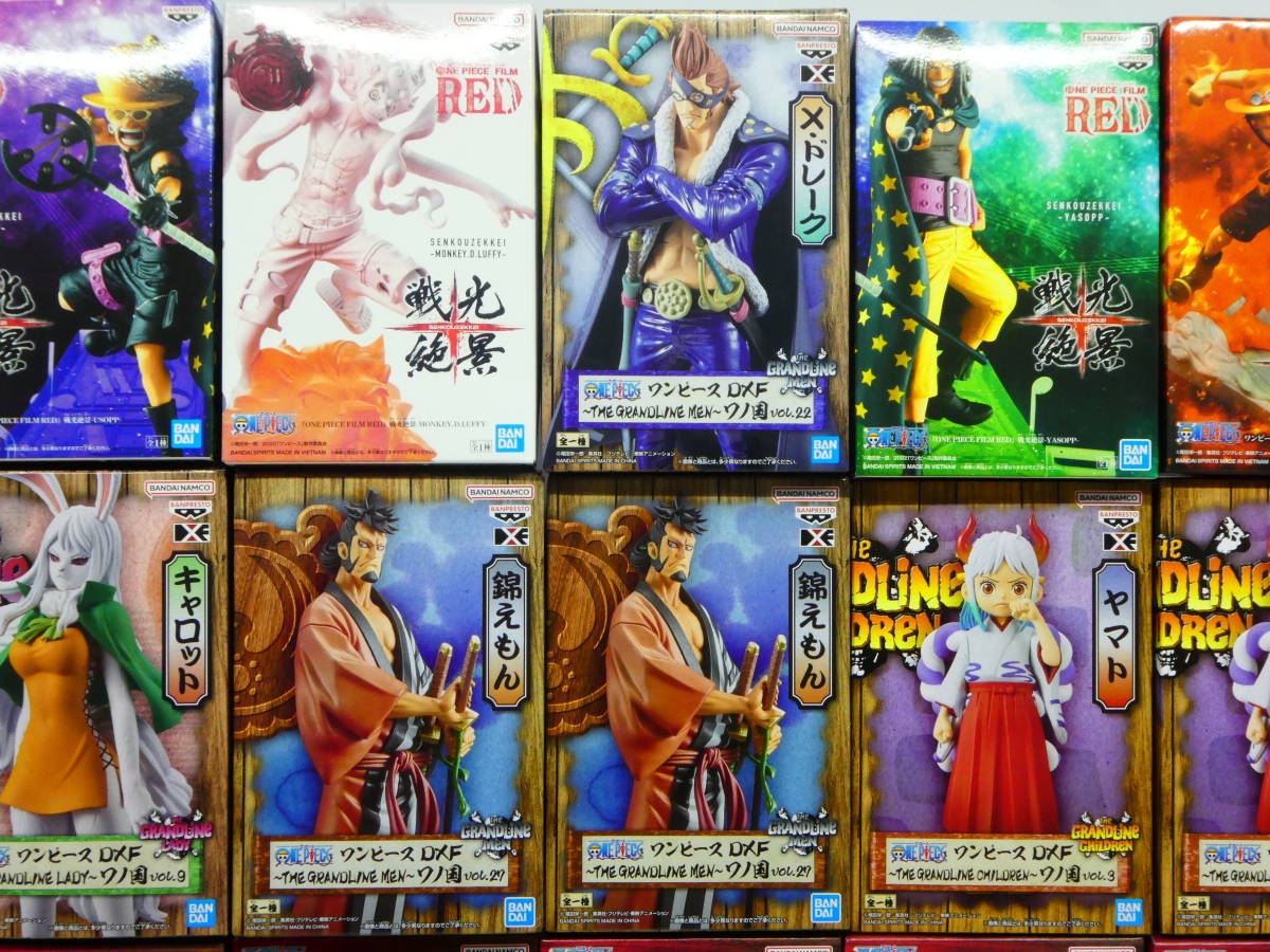 084-J24) 未開封品 ワンピース フィギュア 40点セット まとめ売り