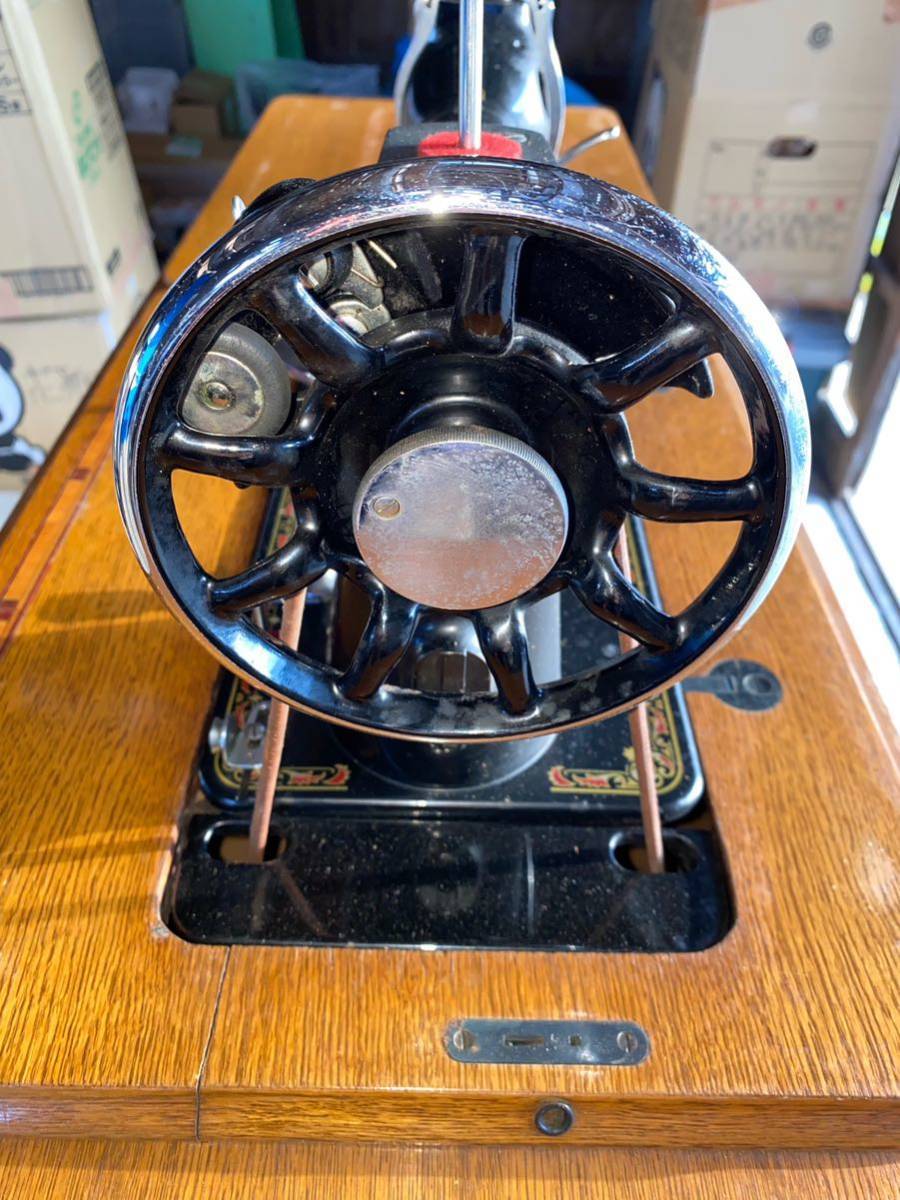 SINGER製 足踏みミシン 191U 通電○ レトロ レトロ アンティーク
