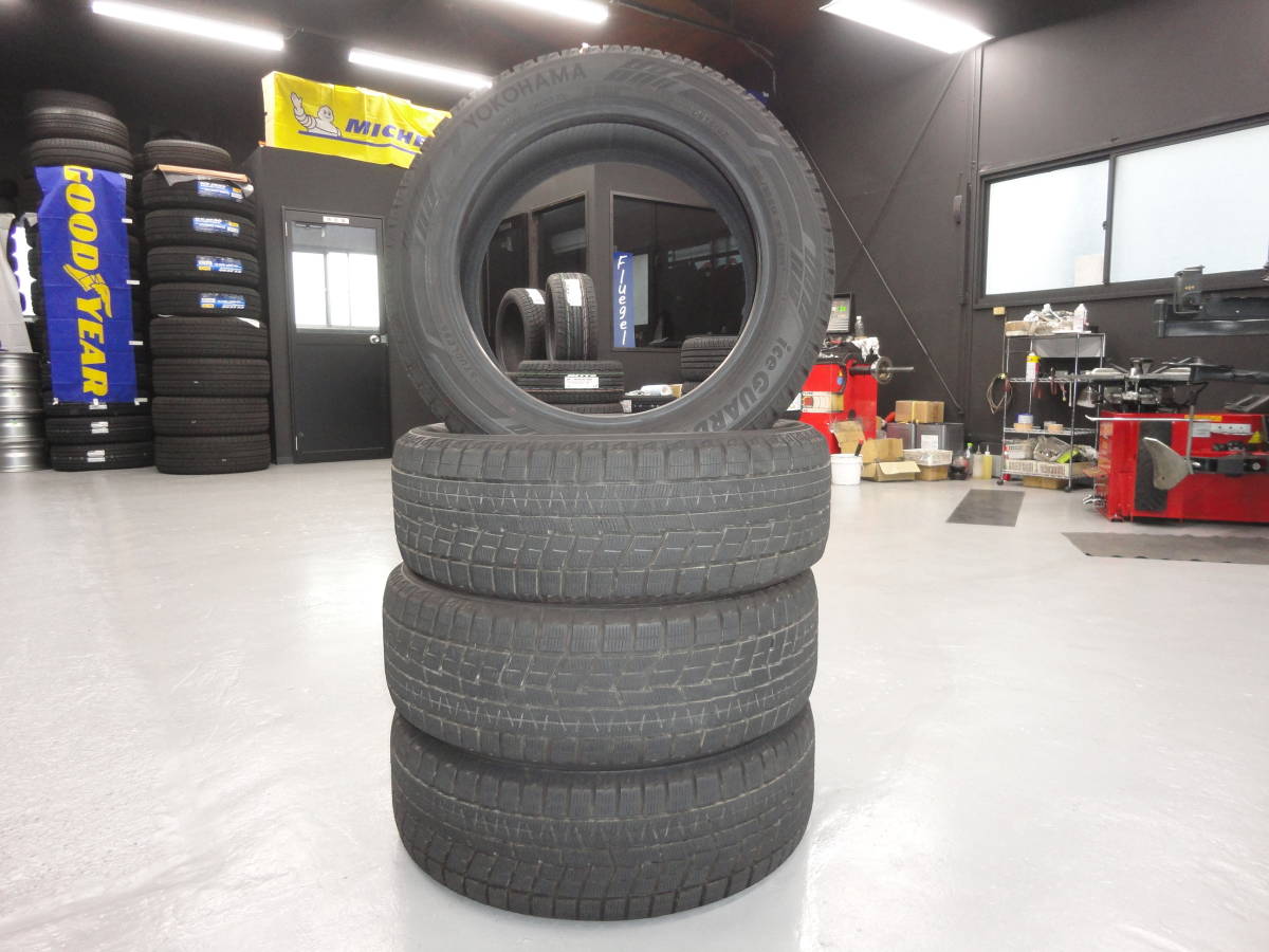  4本 超バリ山スタッドレス 2022年製 国産 ヨコハマタイヤ アイスガード6 IG60 205/55R17 YOKOHAMA iCEGUARD ヴォクシーノア(中古)｜売買されたオークション情報、yahooの商品情報をアーカイブ公開 - オー 17インチ