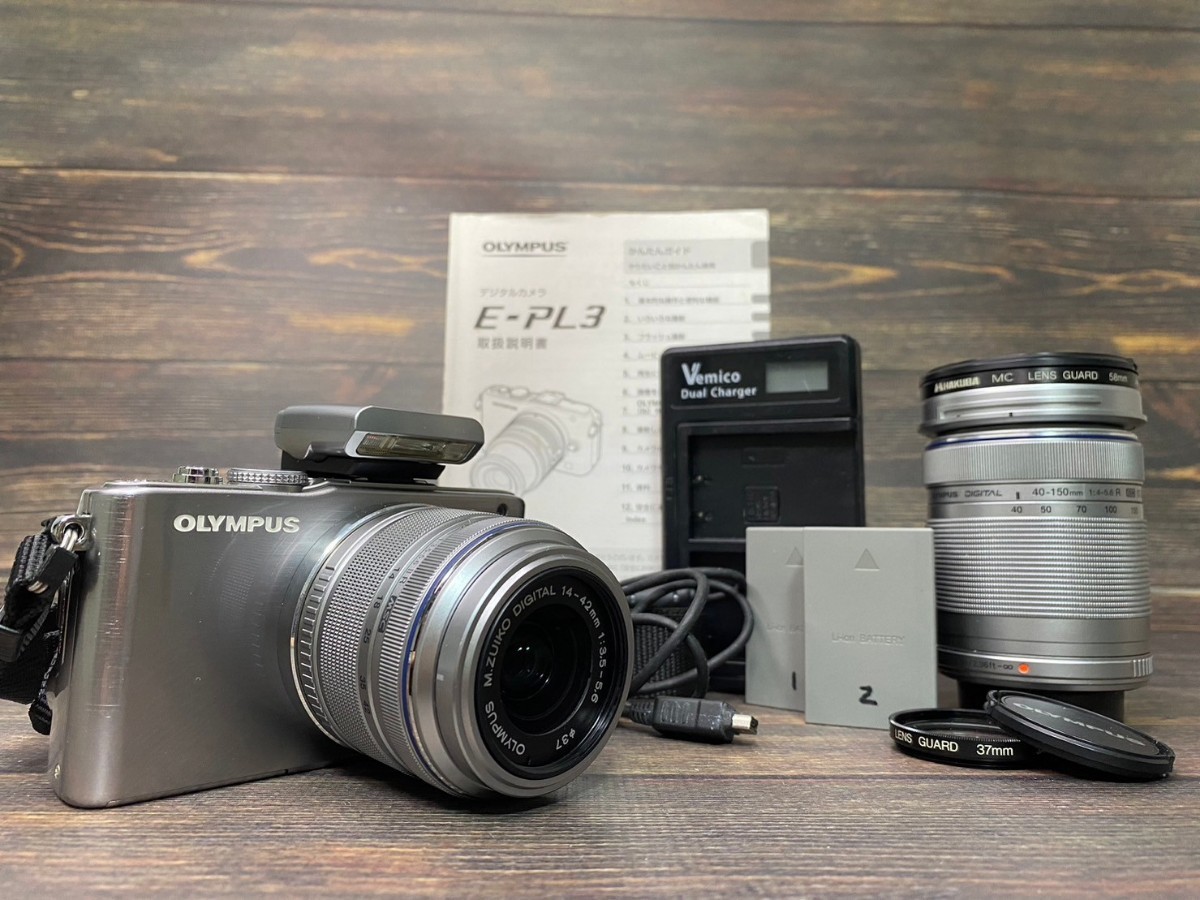 OLYMPUS オリンパス PEN E-PL3 ダブルズームキット ミラーレス一眼カメラ #25