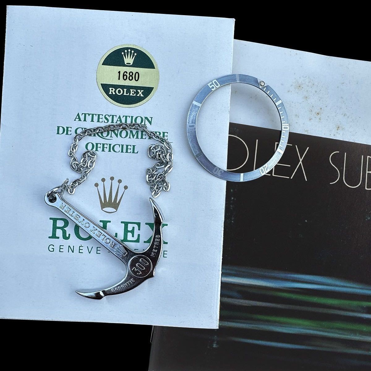 ROLEX SUBMARINER ロレックス 1680 サブマリーナー ホワイトアウトゴースト ベゼル　キッス4 5513 5512 1680 1665 赤サブ ヴィンテージ