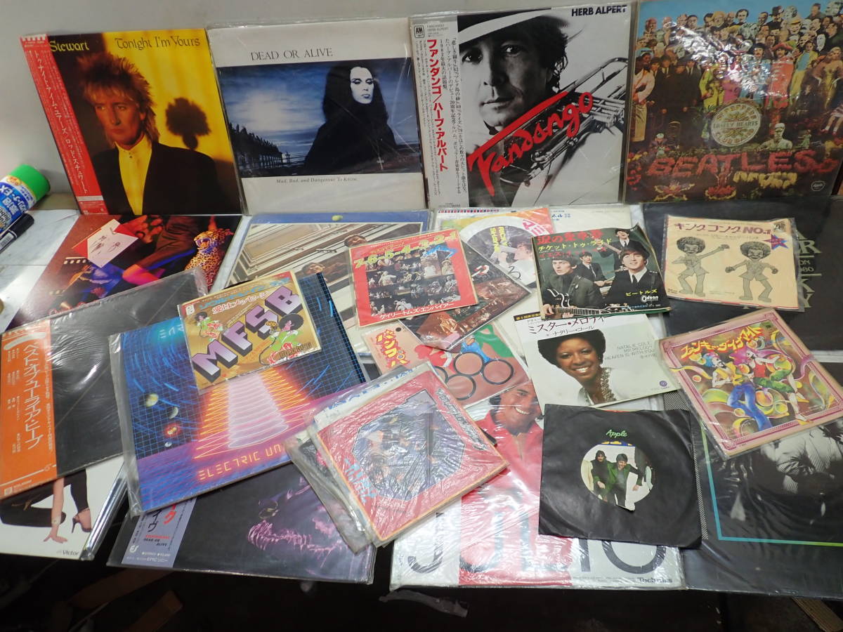 洋楽レコード LP14枚 SP11枚 まとめ売り