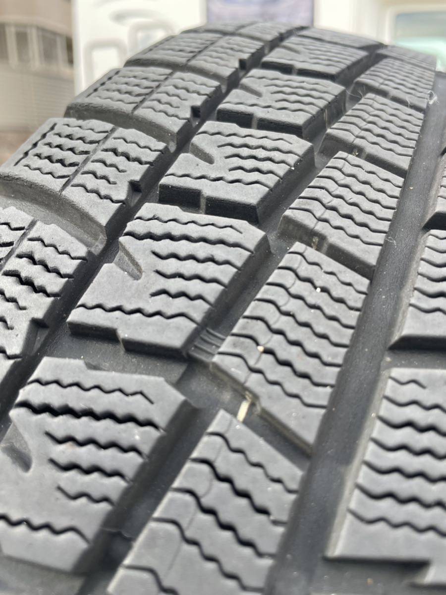 ①社外アルミ 195/65Ｒ15 ノア ヴォクシー エスクァイア ステップワゴン 美品 195/65R15 スタッドレス ダンロップ ウェッズ TEAD 15in 6J +43