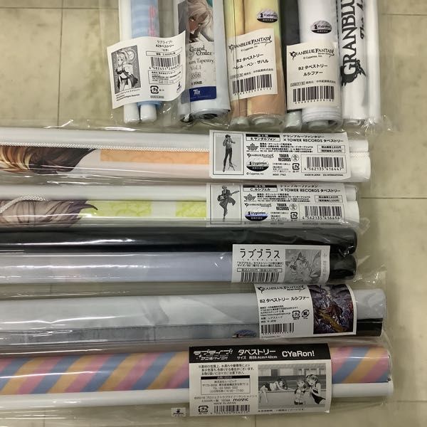 1円〜 Fate/Grand Orderプレミアムタペストリー 天草 四郎 グランブルーファンタジー×TOWER RECORDSタペストリー Bサンダルフォン 他