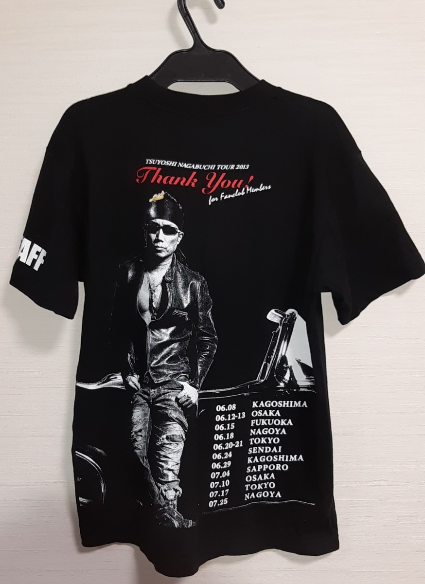非売品 長渕剛 ツアースタッフTシャツ ツアー2013年 Thank You 非売品 長渕剛 ツアースタッフTシャツ ツアー2013年 Thank You