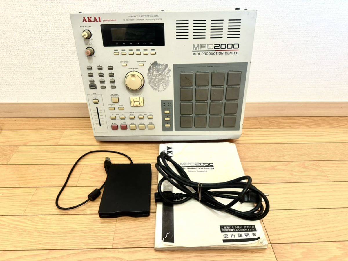 AKAI MPC2000XL 怠け MIDIプロダクションセンター