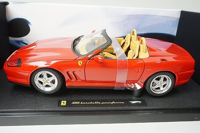 1/18 マテルエリート フェラーリ 550 バルケッタ ピニンファリーナ Hot Wheels ホットウィール エリート 1/18 Ferrari フェラーリ 550