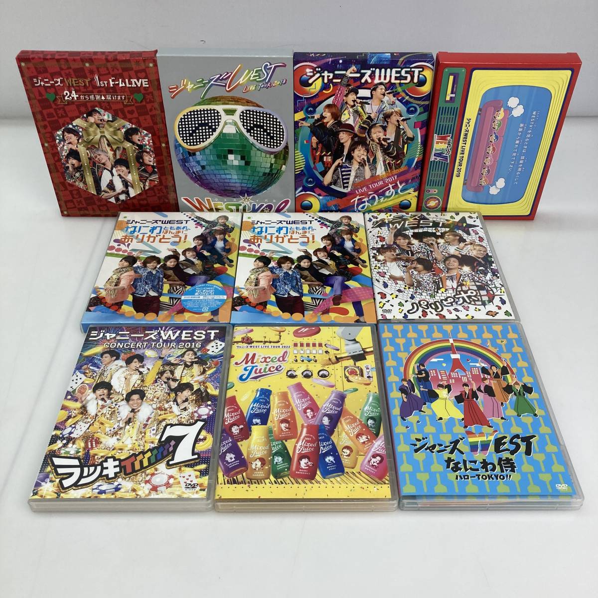 DVD ジャニーズWEST WEST. DVD Blu-ray 9点セット まとめ売り