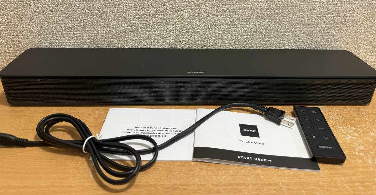BOSE サウンドバー ブラック Bose サウンドバー スピーカー ブラック