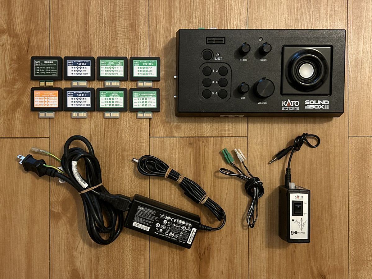 KATO サウンドボックス スマートコントローラー サウンドカード8枚 AC