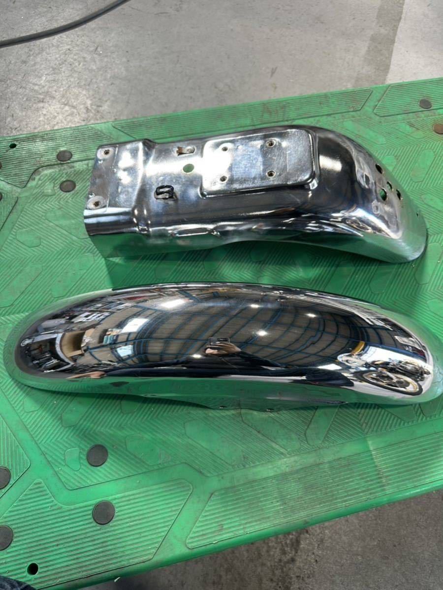 ☆Z1Z2 Z1000LTD用 純正 F R ショートフェンダー assy