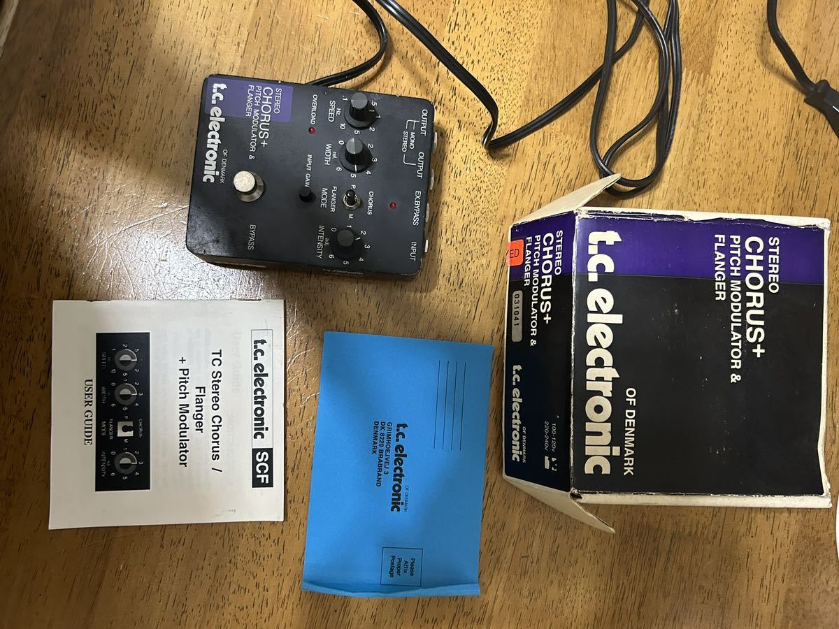 SCF TC Stereo Gold Chorus Electronic | electronic Flanger tc