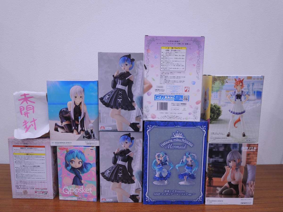 フィギュア まとめ売り】美少女 Reゼロ レム 五等分の花嫁 フィギュア計15