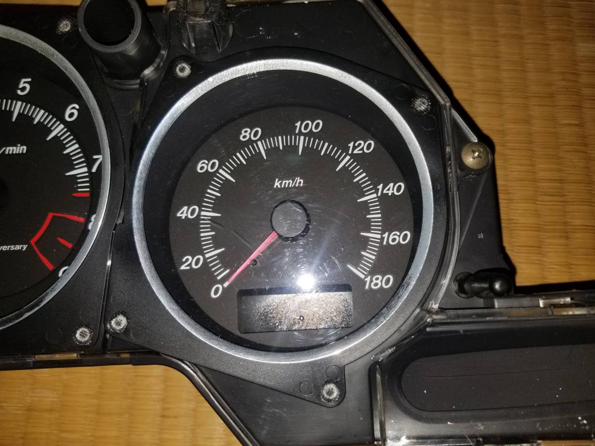 FD3S メーター メーターASSY 30th スピードメーター タコメーター TYPE RS-R ロータリー 13B RX-7 rx7 限定車 専用メーター 限定メーター_2