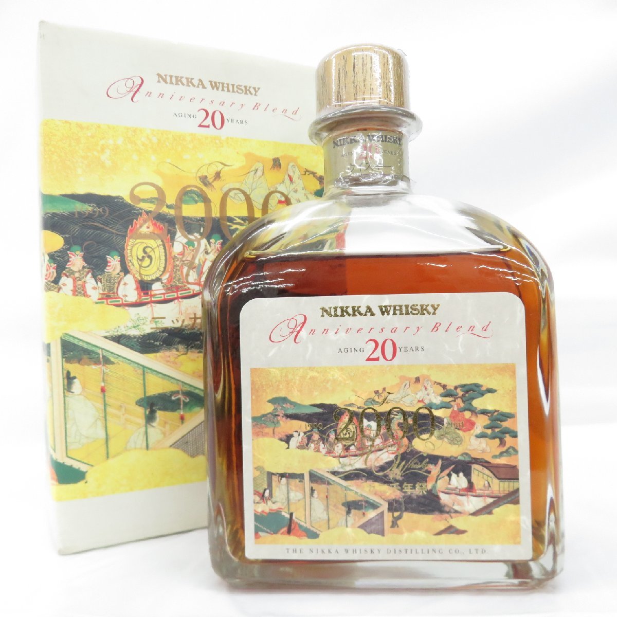 未開栓】NIKKA ニッカ 二千年祭 アニバーサリーブレンド 20年 