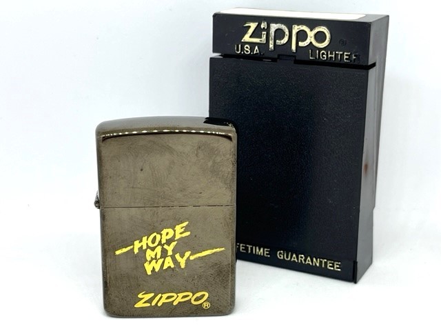 レア 未使用 保管品】ZIPPO ジッポー オイルライター 1986年製 HOPE MY  