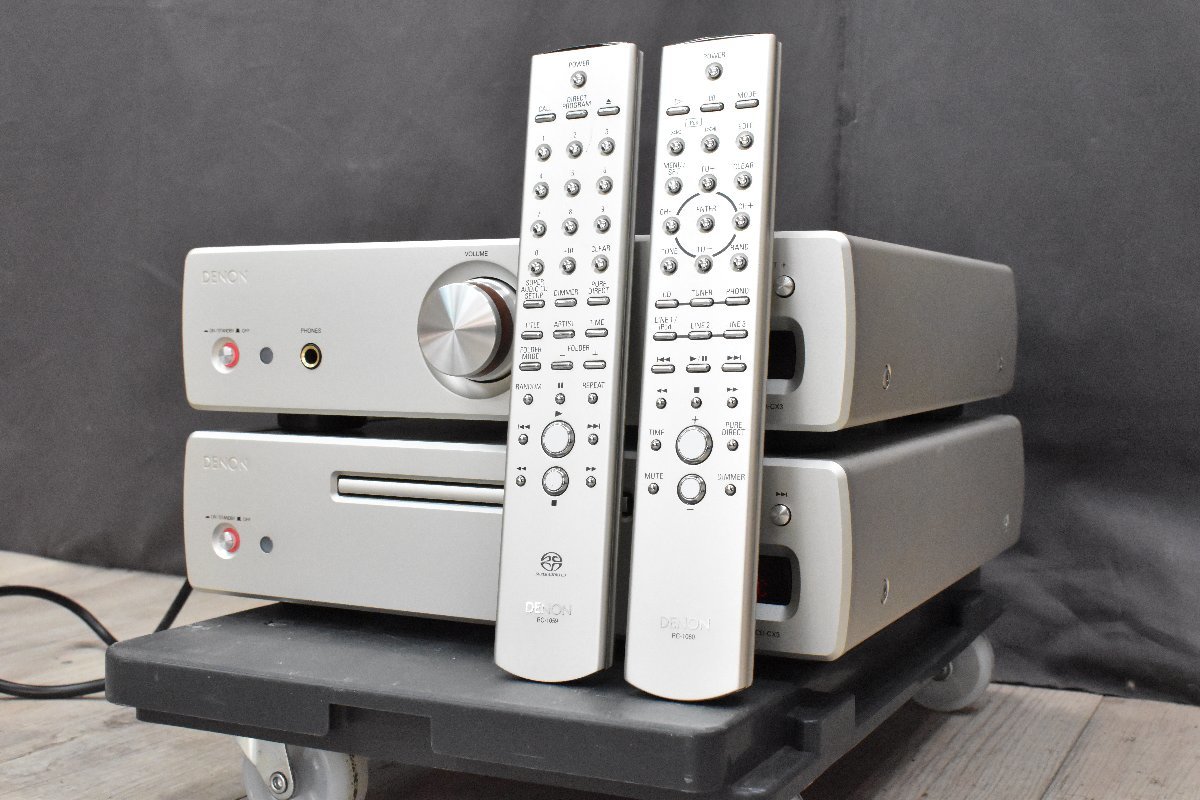 ◇s5083 中古品 DENON デノン プリメインアンプ PMA-CX3 / CD
