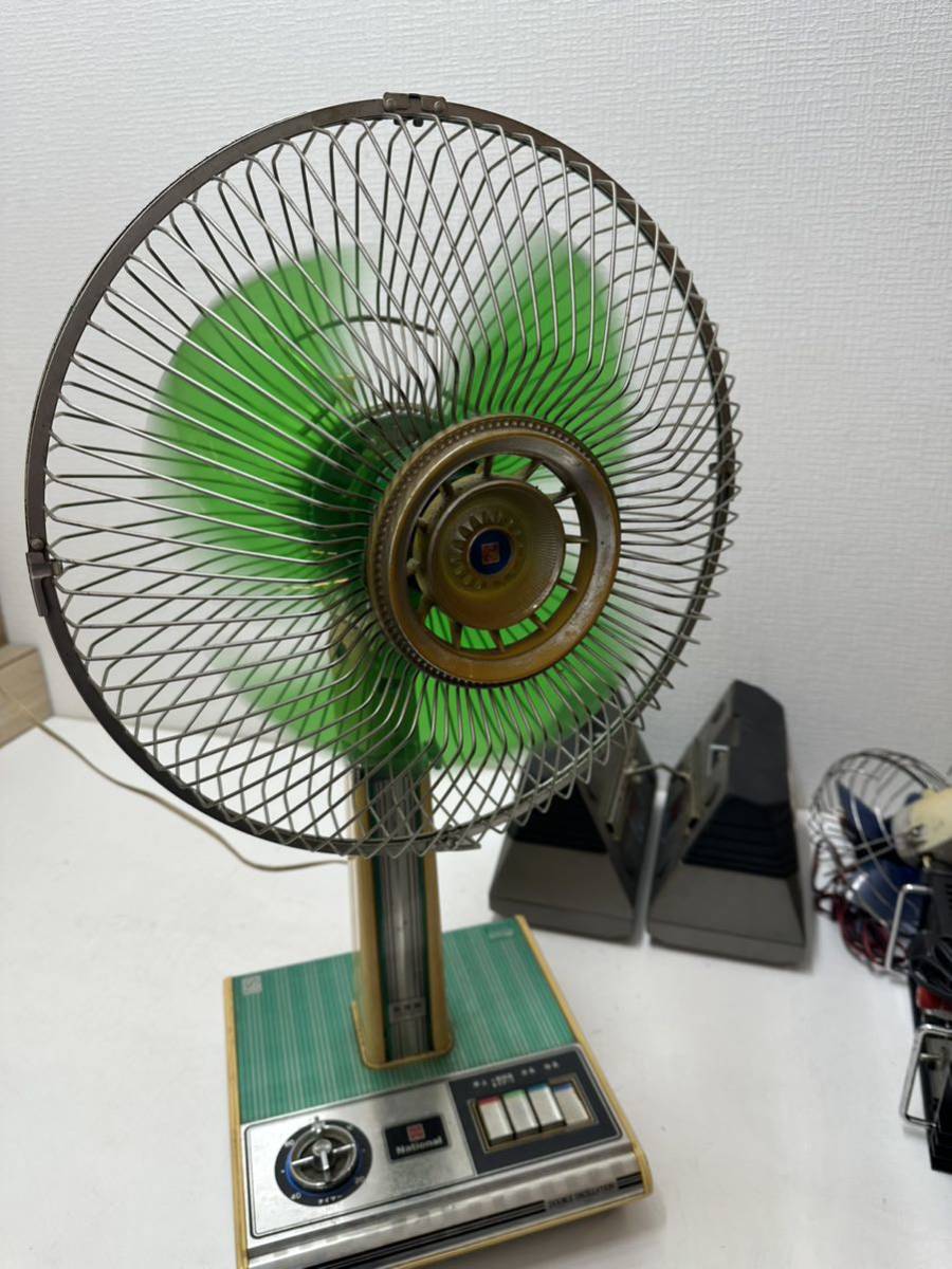 箱付 回ります！ レトロ家電 ナショナル お座敷扇 扇風機 F-30N1E 松風