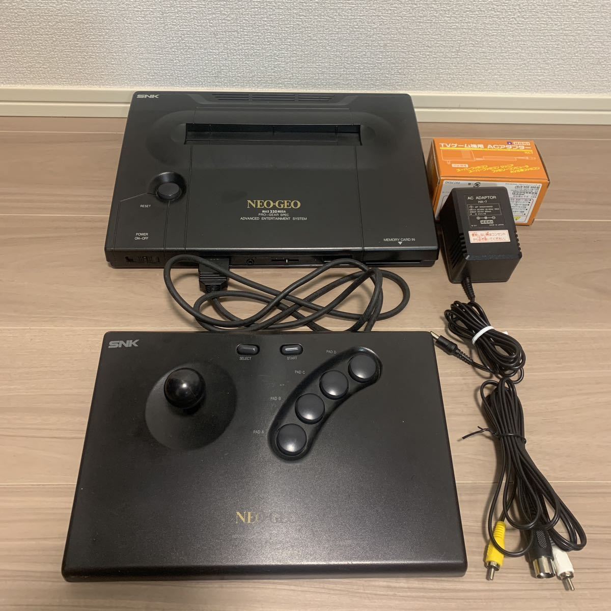 動作OK 現状販売 SNK NEOGEO ネオジオ 本体 MAX 330 MEGA PRO-GEAR
