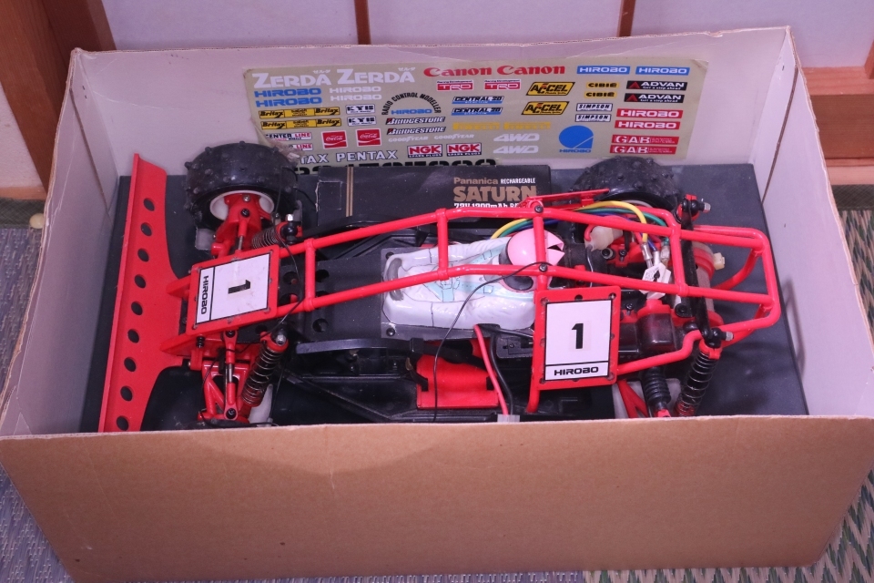 ジャンク扱い HIROBO ZERDA ヒロボー 4独4駆ベルトドライブ ゼルダ