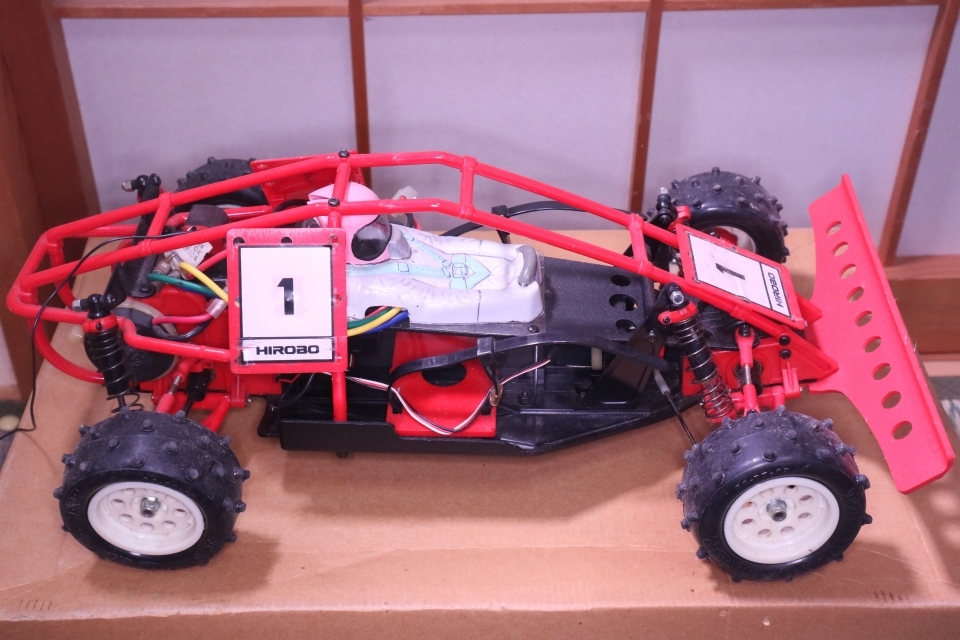 ジャンク扱い HIROBO ZERDA ヒロボー 4独4駆ベルトドライブ ゼルダ