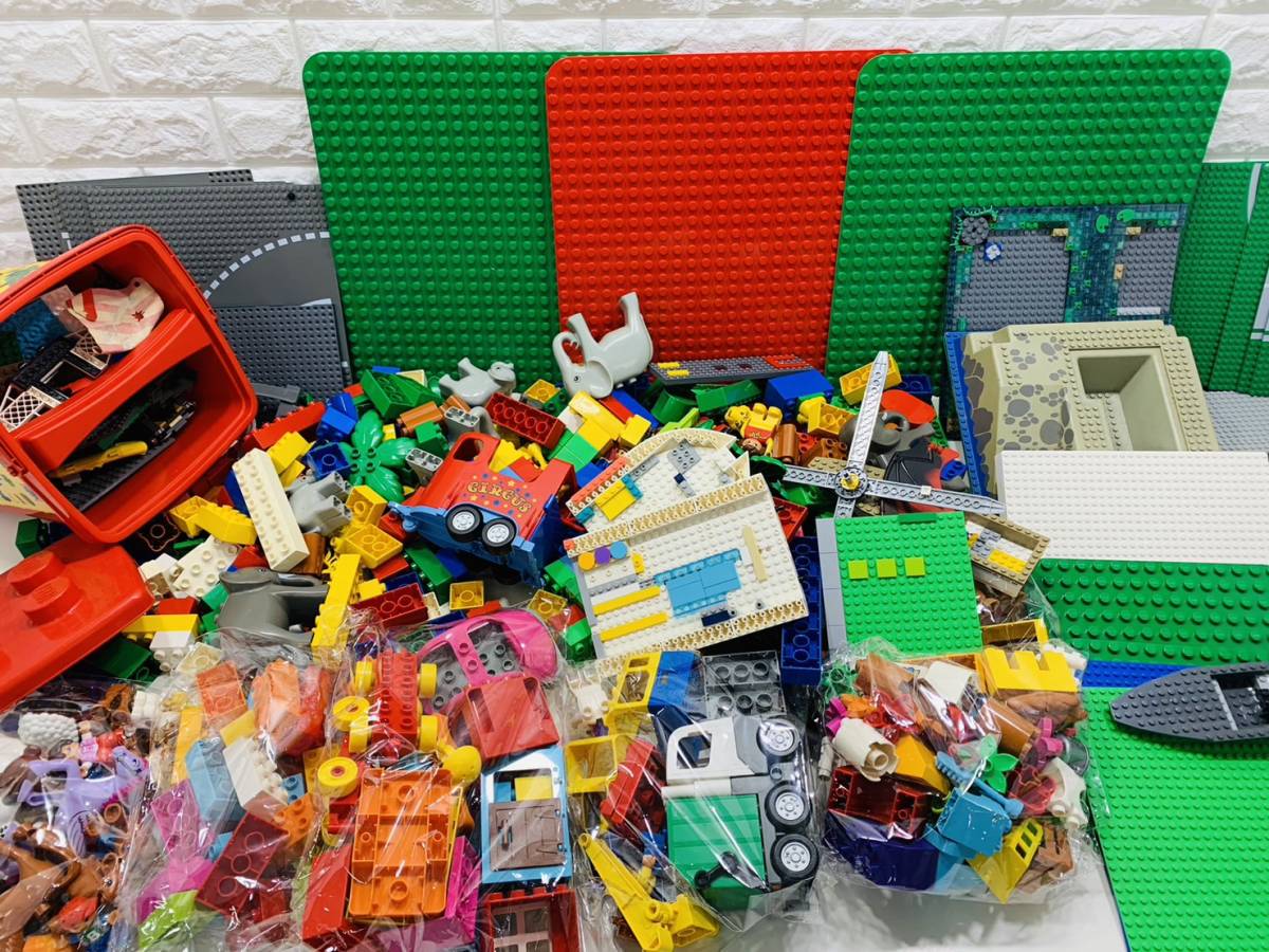 k48☆約15㎏160サイズ1円～☆ LEGO レゴブロック 大量 duplo デュプロ 