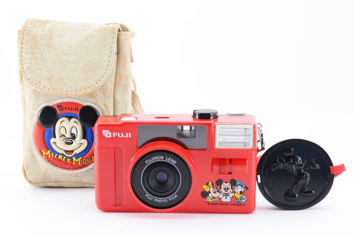 動作OK！ FUJIFILM ディズニー ミッキー ミニー ドナルド カメラ