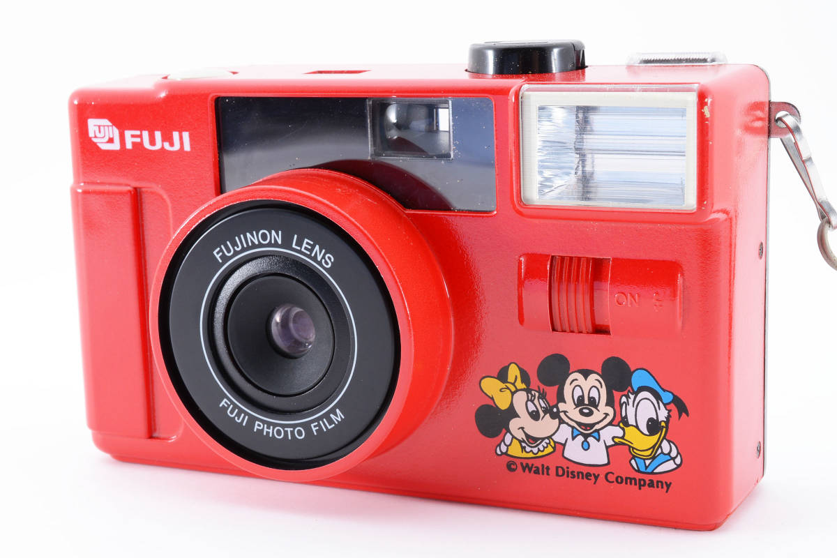 動作OK！ FUJIFILM ディズニー ミッキー ミニー ドナルド カメラ