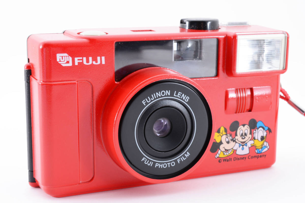動作OK！ FUJIFILM ディズニー ミッキー ミニー ドナルド カメラ