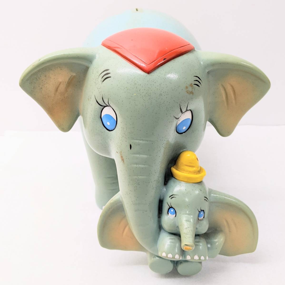 当時物 1970年代頃 三菱銀行 非売品 カウンターミッキーマウスソフビ