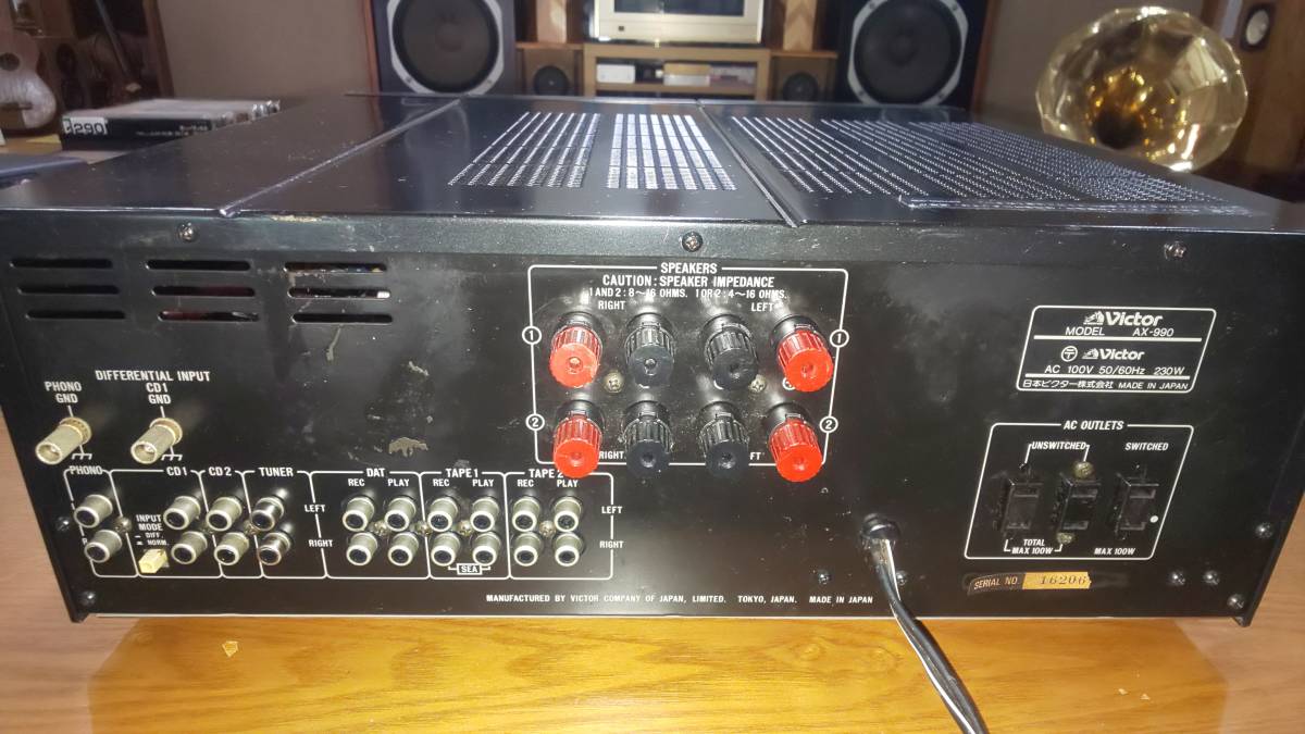 ◎ VICTOR AX-990（動作品ですが一部ランプ切れ）◎_5