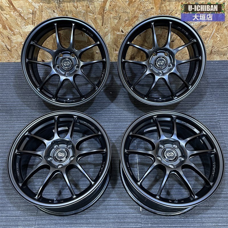 軽量 ENKEI エンケイ PF-01 17インチ ホイール 7.5J+45 5H114.3 