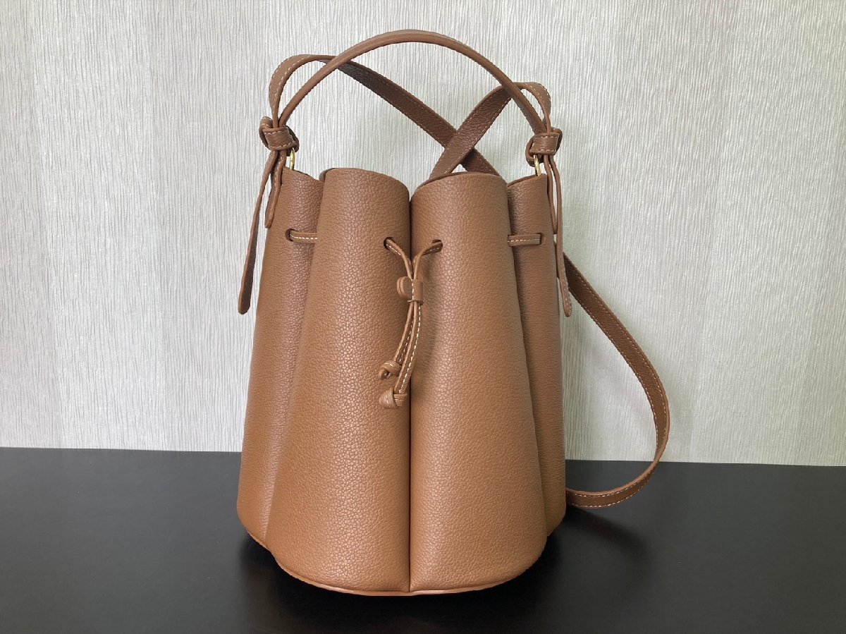 Polene ポレーヌ ショルダーバッグ キャメル 極美品○POLENE Polene ポレーヌ ショルダーバッグ キャメル 極美品○POLENE