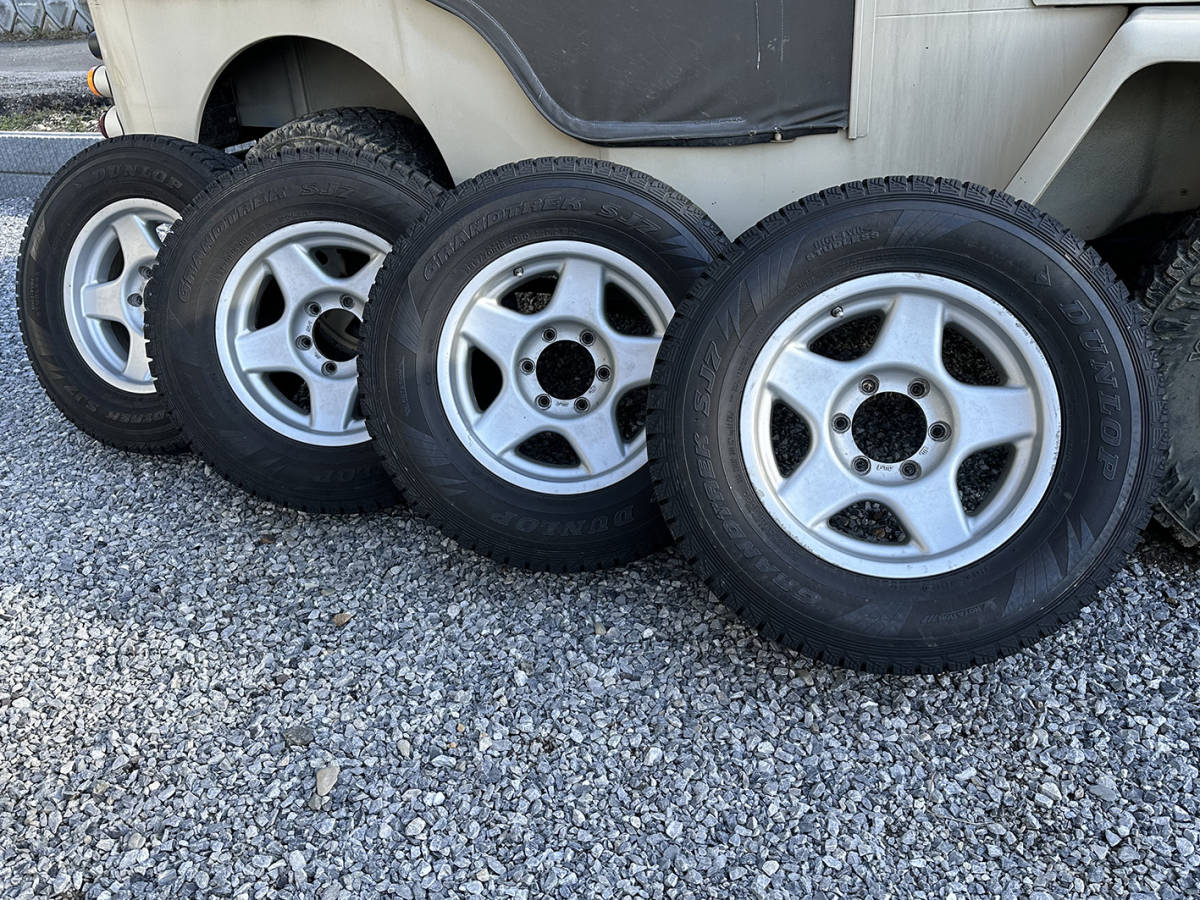 ブラッドレーVホイール、希少サイズ、16×6.5J、インセット-5、6H 