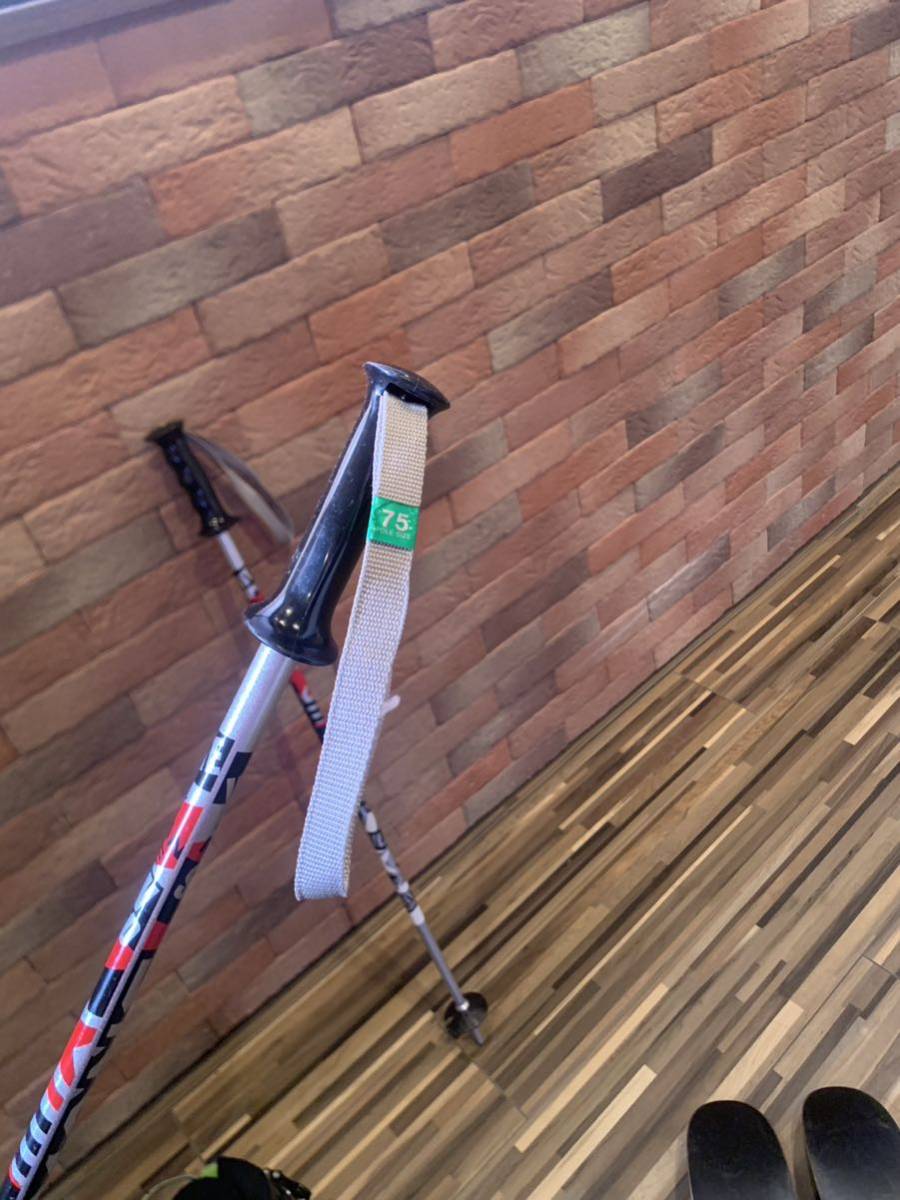 ブランドキッズスキー3点セット1000円売切！ロシニョール68cmストック75cmHEADブーツ17.5cm初めてスキーにいかがでしょうか！_7