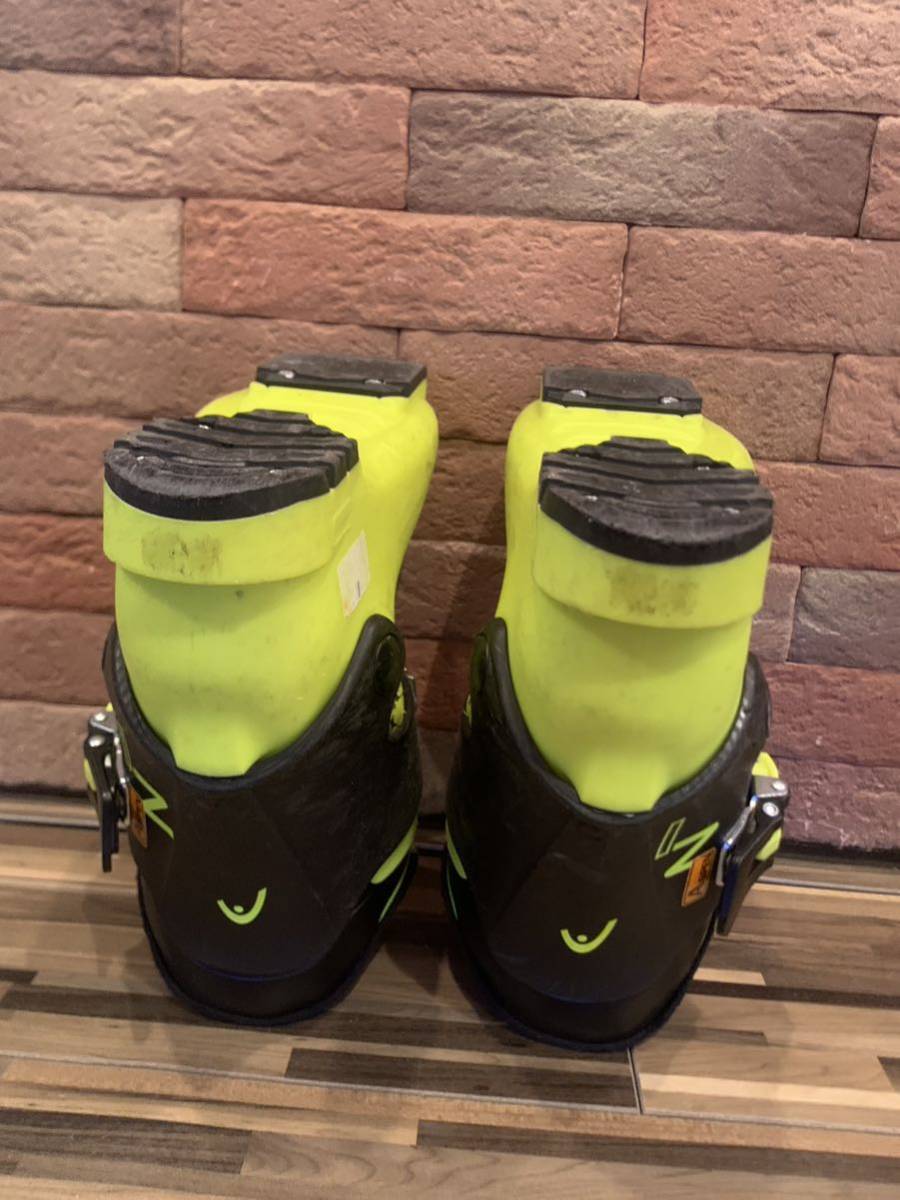 ブランドキッズスキー3点セット1000円売切！ロシニョール68cmストック75cmHEADブーツ17.5cm初めてスキーにいかがでしょうか！_9