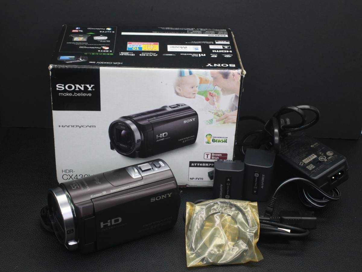 SONY HDR-CX430V ビデオカメラ ソニー 美品 ☆極美品 SONY ソニー HDR
