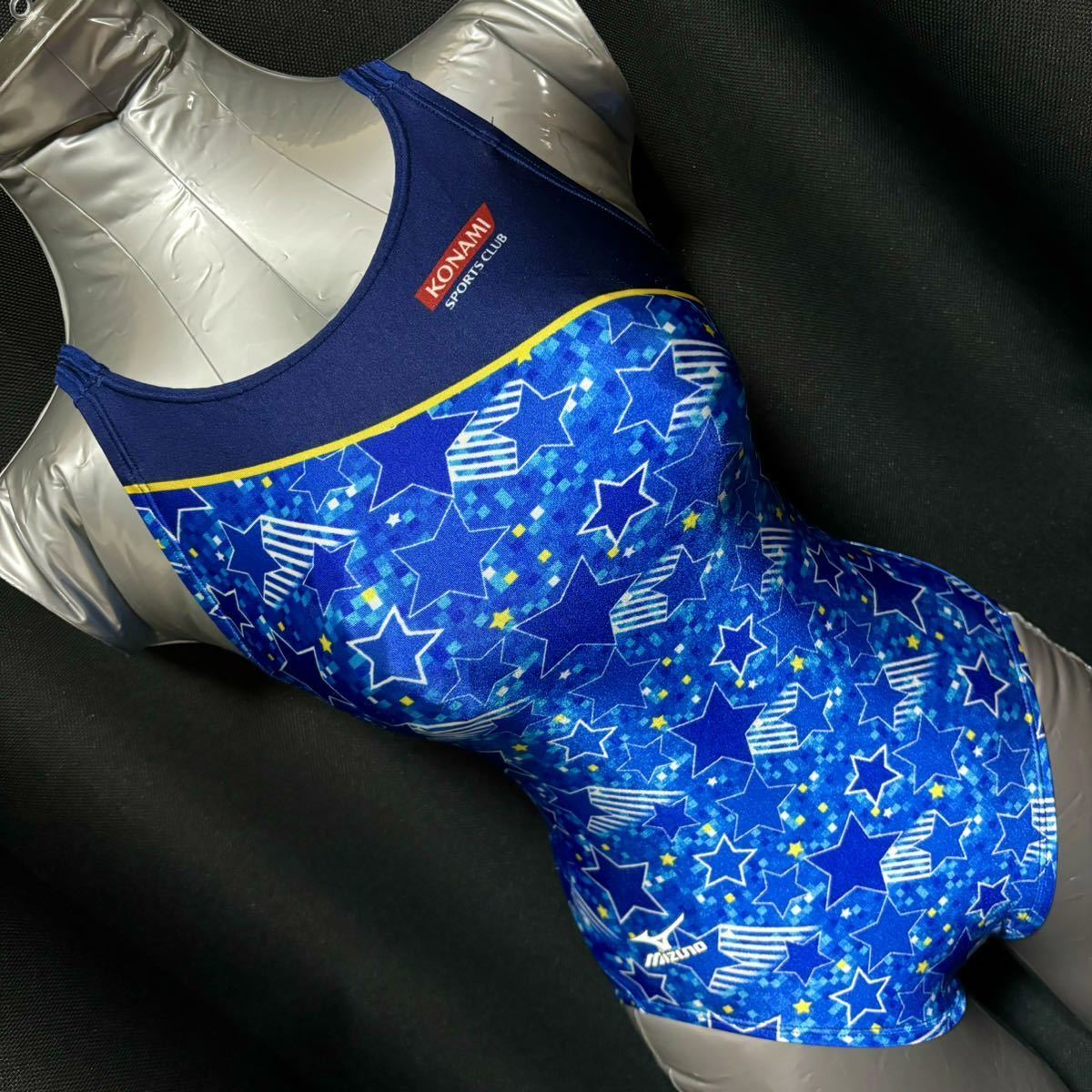 コナミスポーツクラブ　Mizuno 競泳水着 Lサイズ　キャップ　58〜62 コナミスポーツクラブ Mizuno 競泳水着 Lサイズ キャップ 58〜62 新品