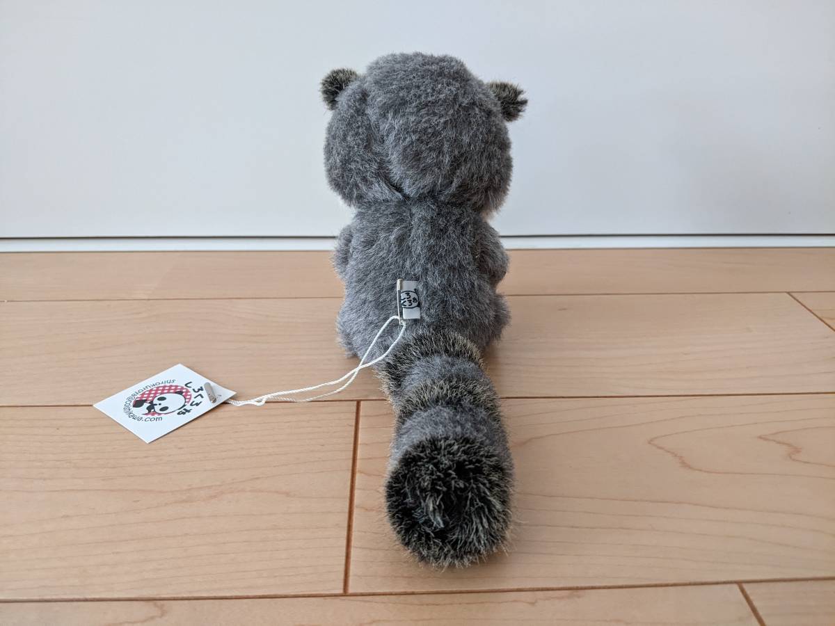ハンドメイド ぬいぐるみ アライグマ テディベア 作家 アーティスト