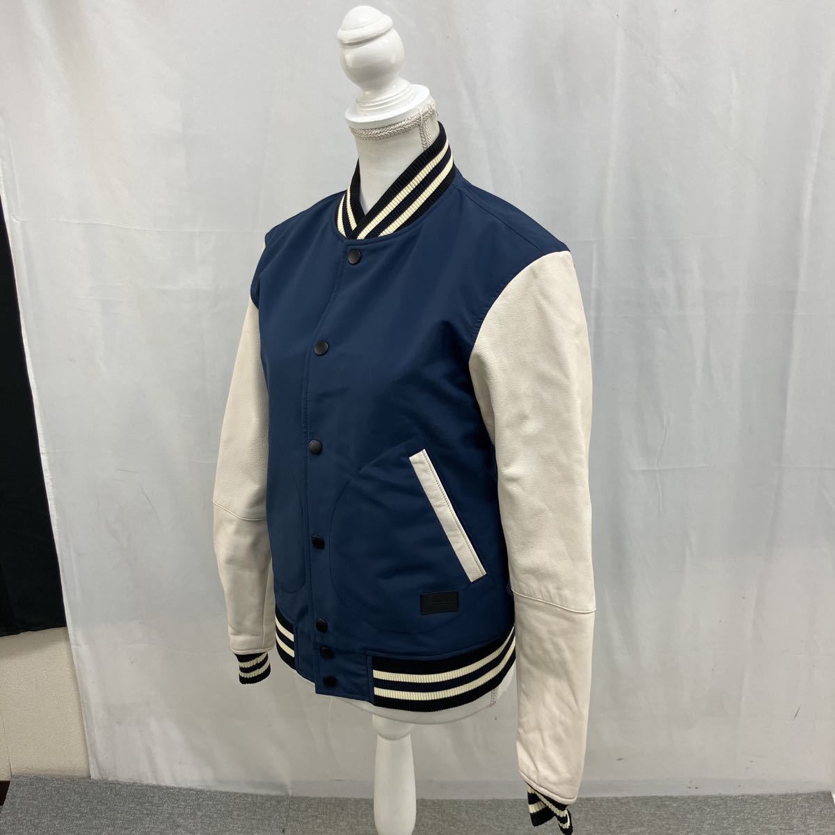 □【売り切り】美品！COACH コーチ F56276LKW XS バーシティジャケット 
